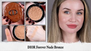 DIOR | Forever Nude Bronze | Shade 02 Light Matte | Swatches, Application \u0026 Full Makeup Look!