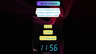 Math Enigma: The Odd Product #riddles #braingame #collegeprep #interactivelearning