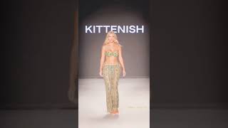 KITTENISH SWIMWEAR Fashion Show at Paraiso Miami Beach #fashion #rampwalk #kittenish  #model