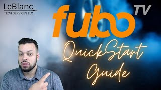 Fubo TV Quick Start Guide and using your voice control remote
