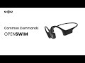 Shokz OpenSwim | Commands