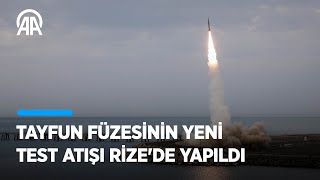 🚀 Tayfun'un yeni test atışı Rize'de gerçekleştirildi | Türkiye'nin en uzun menzilli füzesi