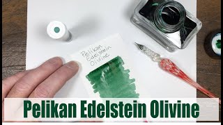 Pelikan Edelstein Olivine writing sample