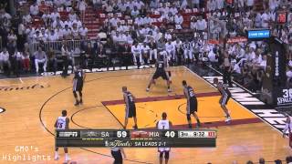 Spurs vs Heat: Game 4 Full Game Highlights 2014 NBA Finals - Spurs Dominate Again