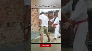 हाथ पकड़ने वाले को सबक सिखाए #missionsavenirbhaya #selfdefence #shorts #taekwondocamp