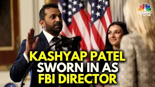 Kashyap Patel Sworn-In With The Bhagavad Gita as FBI Director | Trump | US News | N18G