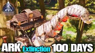 【ARK/ASA】紫OSDを攻略する紅のノータス号を完成させるぞッ！荒廃した地球で100日間サバイバル！【80-90day】【100DAYS /Extinction】