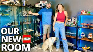We Made A FOURTH LEGO ROOM!! ...but this one's for him! | HOUSE TOUR