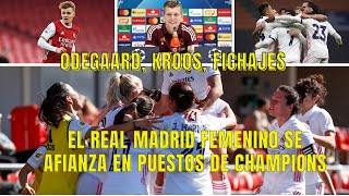 🚨Objetivo: recuperar a Kroos y Valverde. Victoria del Real Madrid femenino (0-2)