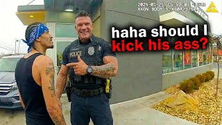 When Cops Give Wannabe Tough Guys a Huge Reality Check