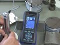 How to Calibrate a TCM U3 ultrasonic tester and correct probe use