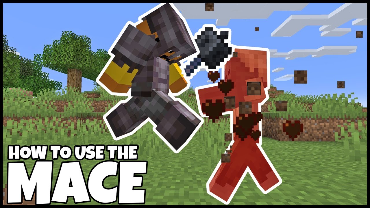 How To Use The Mace In Minecraft Youtube