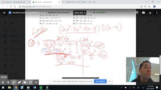 Algebra 2 Section 5 4 Dividing Polynomials