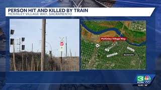 Sacramento pedestrian killed by train after walking on railroad tracks, Union Pacific says