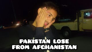 PAKISTAN PUBLIC REACTION ON AFGHANISTAN WIN  |  PAKISTAN v AFGHANISTAN | pak vs afg | afg vs pak