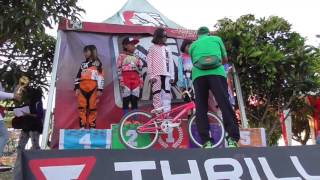 FINAL RACE CHALLENGE GIRLS 9 10 GCC BMX CROSS 2017 # SERIES 2