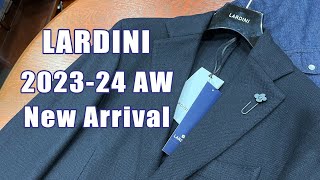 2023 24  新作ジャケット入荷情報 ラルディーニ LARDINI ネイビージャケット 紺ブレ　rootweb hiroshima ルーツウェブ 広島