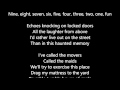 Pink - Funhouse - Lyrics Scrolling