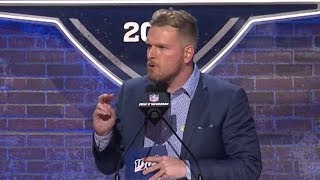 Pat McAfee Hilariously ROASTS the Titans During Colts Selection 😂 | 2019 NFL Draft