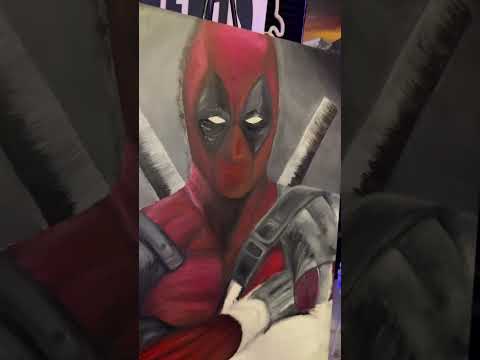 BIGO LIVE – Deadpool ya casi está terminado, fantástico dibujo de BIGO ID: ashma.baybee