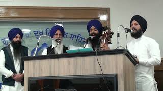 04 Bhai Kashmir Singh ਮੋਤੀ ਰਾਮ ਮਹਿਰਾ ਨੂੰ ਸਜ਼ਾ ਦੇਣੀ Dhadi Jatha  Gurdwara Dukh Nivaran Sahib Edmonton