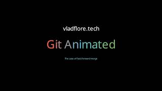 Git Animated: 2. Fast-forward merge