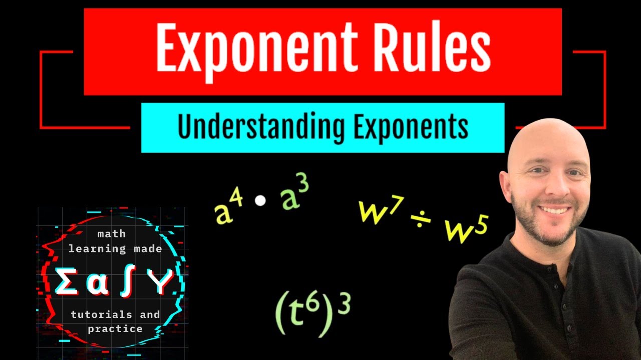 Simplifying The Exponent Rules Youtube
