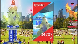 Pokémon GO#45 | 4星頭目團體戰 | CP34707班吉拉 | IV 82最佳技能竟然是?!!!