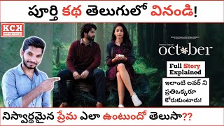 OCTOBER Movie Explained In Telugu | October Movie | Shoojit Sircar | Kadile Chitrala Kaburlu