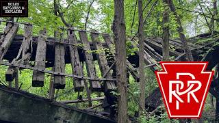 Exploring an Abandoned PRR Branch Line - 4 percent grade!