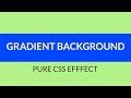 Gradient Overlay Background using HTML and CSS
