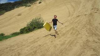 Sandboarding Ahipara - New Zealand