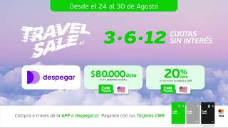 🛫 Llegó Travel Sale en Despegar Con tu CMR ✨