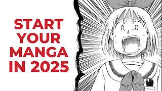 How to Create your FIRST Manga this 2025 | Ultimate Beginner Manga Guide