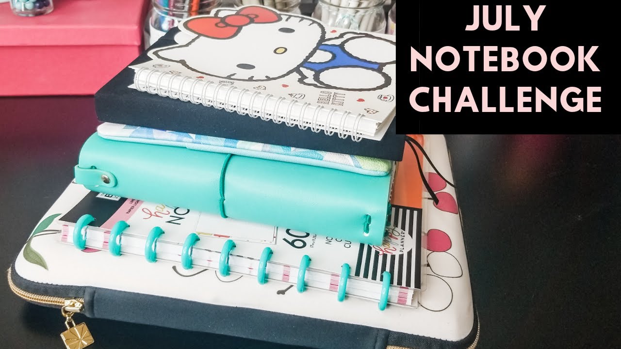 July Notebook Challenge Youtube