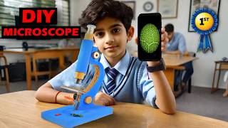 DIY Microscope - Science Exhibition Project | Science project working model for school