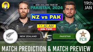 New Zealand vs Pakistan 2024 3rd T20 Match Prediction | NZ vs PAK Dream11 | Live