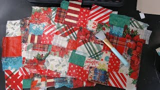 Christmas Tissue Paper Decoupage Chit Chat