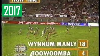 1987 State League Semi - Wynnum v Toowoomba @ Lang Park weather brisbane
