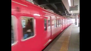 名鉄金山駅2番線　準急新可児行き到着