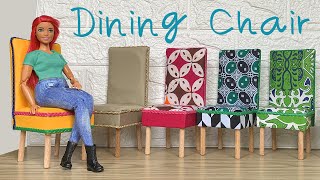 DIY Barbie Simple Dining Chair
