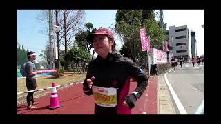 さが桜マラソン・2023・ｺﾞｰﾙ迄600m 付近-4　　4:26～