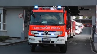 ELW FIS HLF Und LRF Der Feuerwehr Essen Feuerwache 1