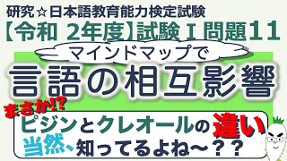 【令和２年度 試験Ⅰ問題１１・言語の相互影響】日本語教育能力検定試験まとめ