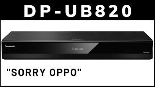 New Panasonic DP-UB820 Ultra HD Blu-Ray Player. The best for the money. Unboxing and Review.