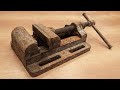 Big Drill Press Vise Restoration