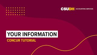 Your Information