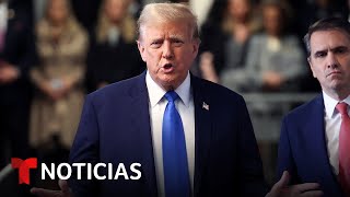 Trump critica a fiscal que pide invalidar millonaria fianza del caso de fraude | Noticias Telemundo