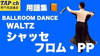 【社交ダンス】シャッセ・フロム・PP《ワルツ》困ったときの用語集