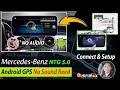 Mercedes Benz NTG 5.0/5.1 Android GPS screen wire Connection Setup, Mercedes Android no Sound fixed!